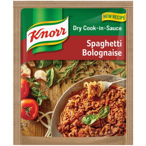 Knorr Spaghetti Bolognaise Dry Cook-In-Sauce 48g